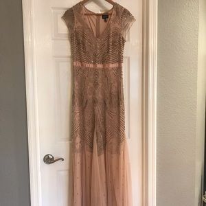 SOLD - Adrianna Papell Beaded Dress -Size 6- SOLD